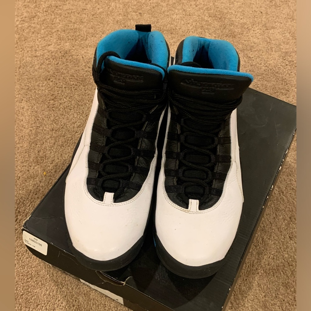 Jordan Retro 10 Powder Blue Mens size 13.5 With Original Box - Picture 2 of 5